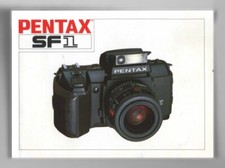 Pentax SF1 Instruction Manual 1987