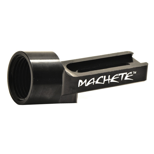 Guerrilla Air MACHETE ASA tank adapter for paintball gun bottomline black