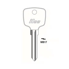 ILCO Replacement Uncut Key Blank for Dodge & Mercedes Benz-MB17 -ME-HM (10 Pack)