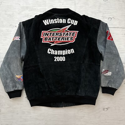 Vintage Jeff Hamilton Jacket Bobby Labonte Winston Cup NASCAR