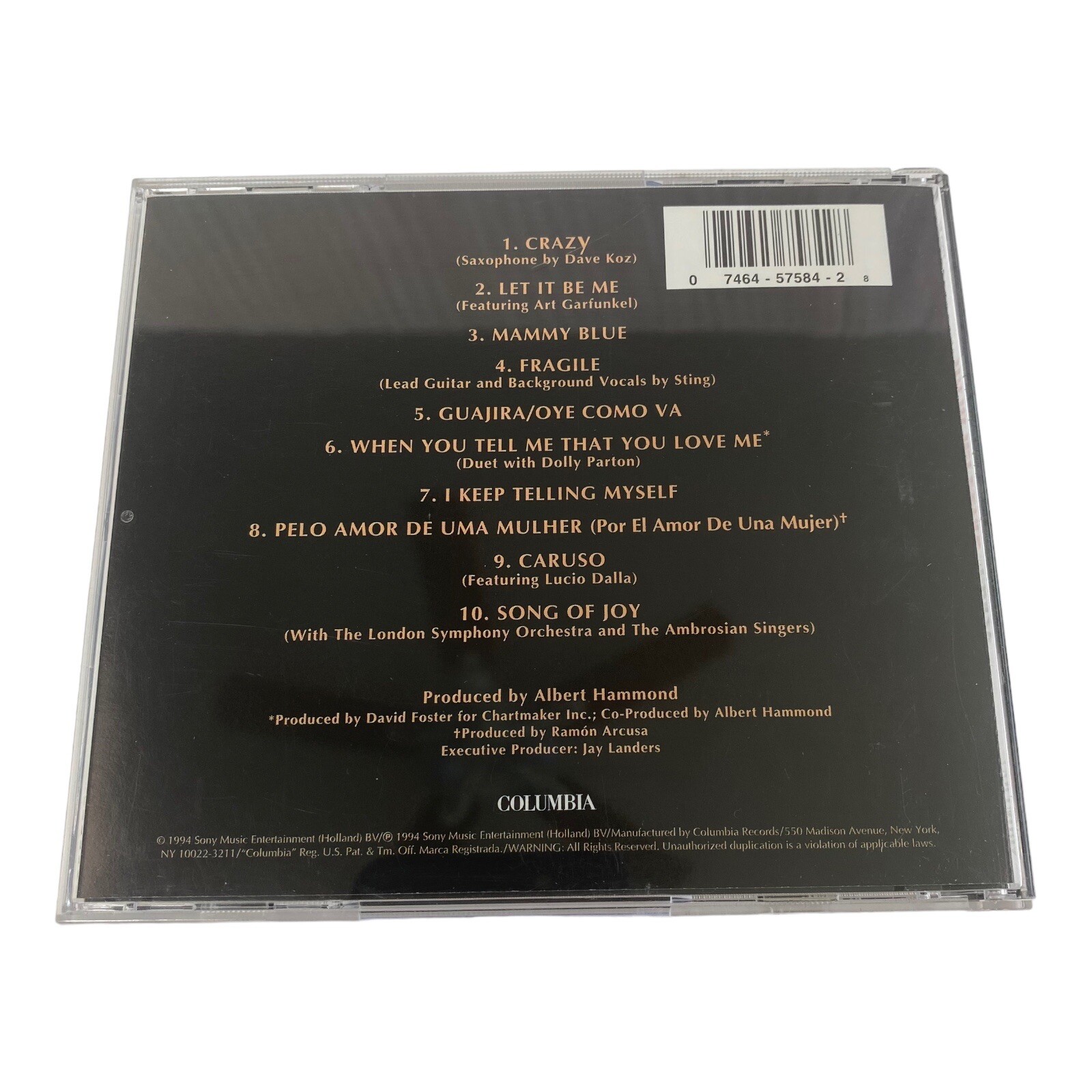 Julio Iglesias Crazy (CD, 1994 Columbia) Latin Dance Pop eBay