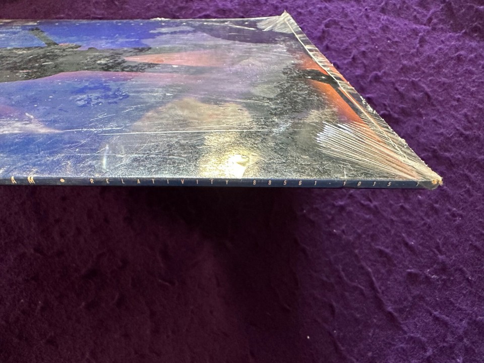 Sealed JOE SATRIANI Flying In A Blue Dream LP '89 RELATIVITY ss MINT