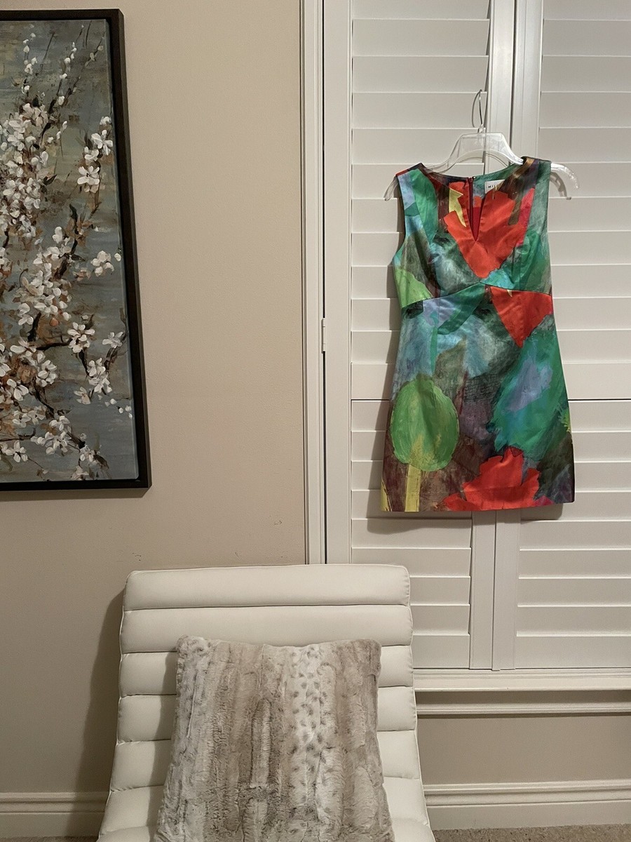 knee length dresses for ladies Edikted Womens Abstract Printed Backless Ruffle Mini Dress