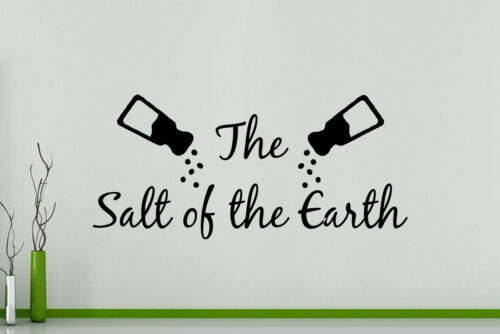 The Salt Di The Terra - Cucina Pepe Adesivo Parete Decalcomania Arte Foto Poster - Afbeelding 1 van 1