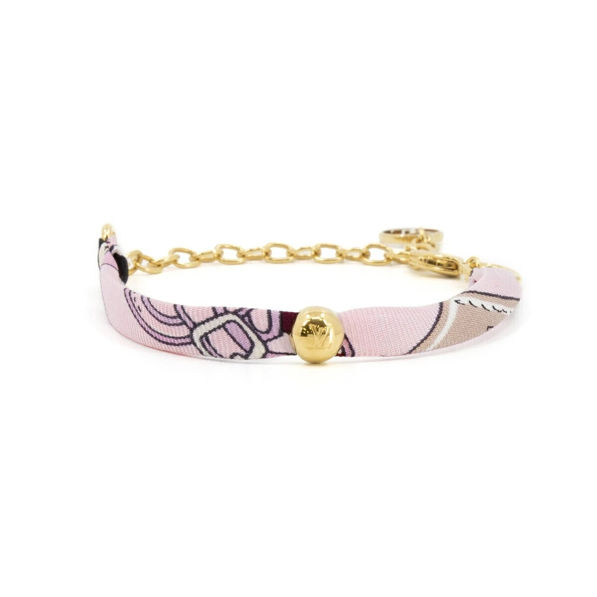 Louis vuitton silk bracelet sale