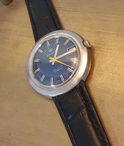 vintage S PHILLY deluxe men's watch 17 jewels incabloc Swiss made - Picture 11 of 11
