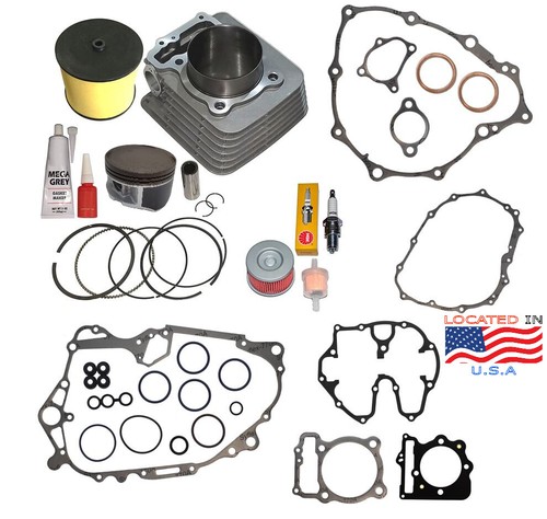 fits Honda Trx400x Cylinder Piston Gasket Top End Kit 2009 20012 2013 2014 - 第 1/10 張圖片