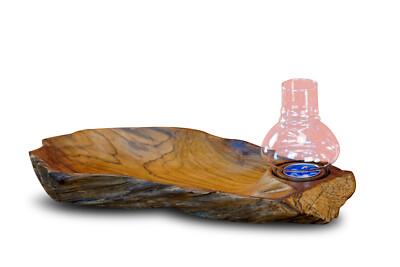 Bowl Root Wood Wind Light Serving Plate Fruit Plate Pastry Bowl Tea Light Holder