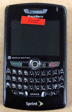 BlackBerry 8830 World Edition - Black  Sprint  Rare Smartphone