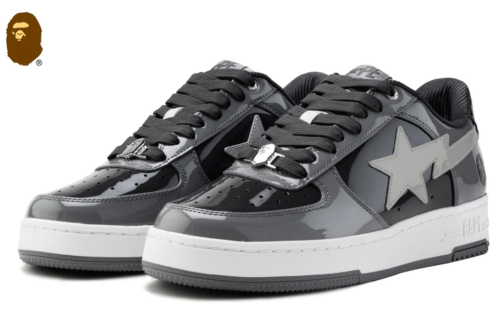 A Bathing Ape "Bape Sta #1" grau 1L30-191-303 Größe 11 NEU - Bild 6 von 10