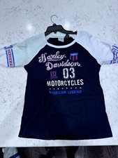 Harley Davidson Women’s Medium T Shirt Made In The USA BH