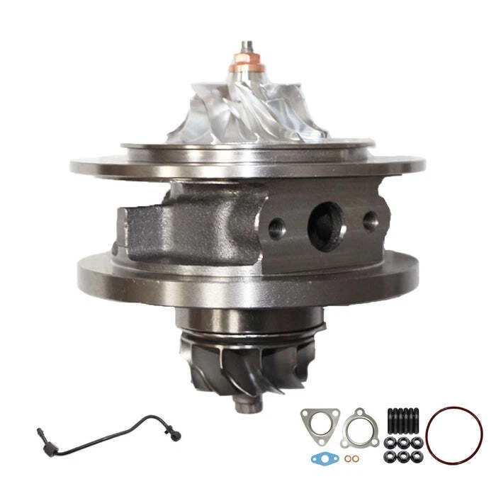 Cartucho Billet Turbo CHRA Core + tubo de alimentación de aceite para Hyundai Santa Fe D4EB 2,2 L Foto 2 de 4