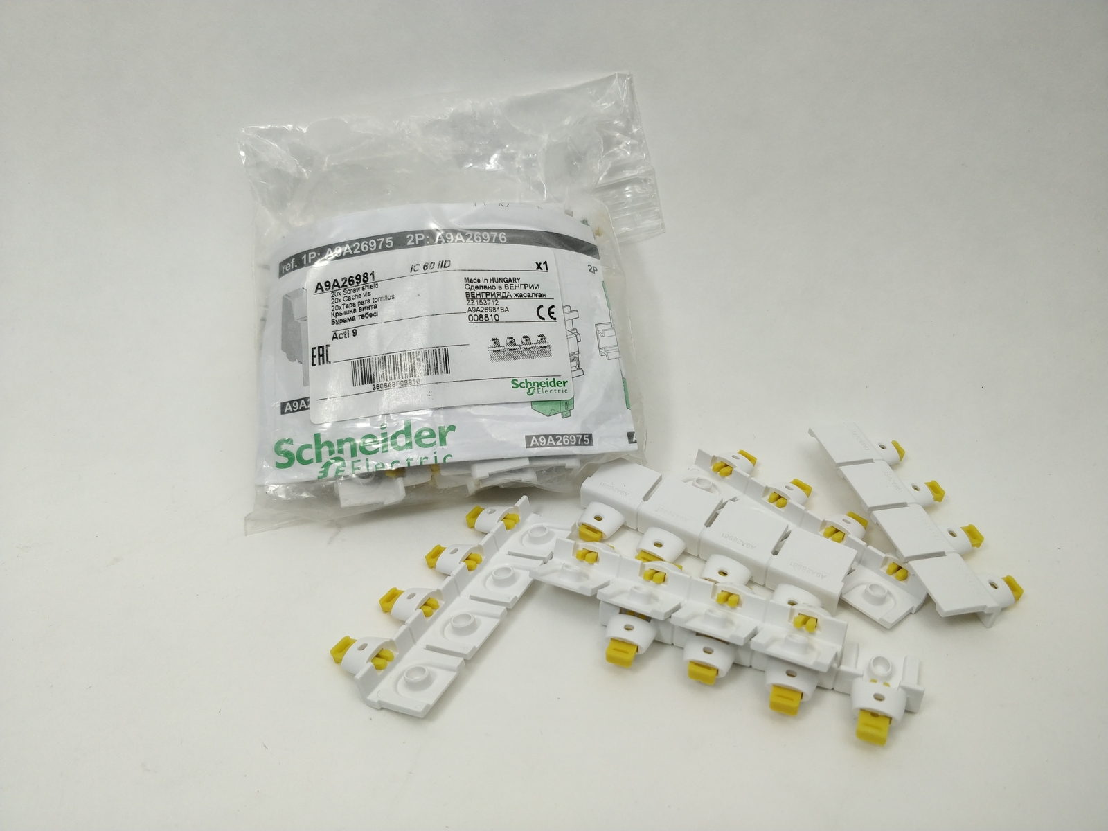 Schneider Electric A9A26981 Screw Shield 20 Pcs