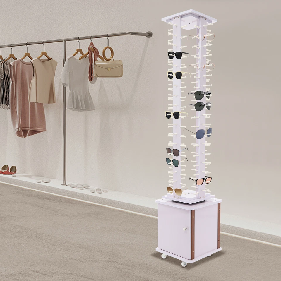 72 pares de vitrinas giratorias soporte de exhibición de almacenamiento de gafas EE. UU. Foto 4 de 4