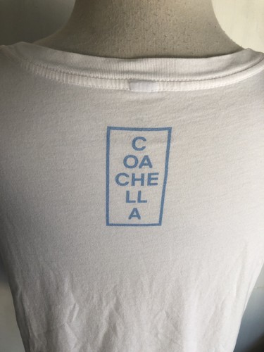 COACHELLA MUSIC & ARTS FESTIVAL Official Palm Tree Women's T-Shirt Size Medium - Picture 6 of 7