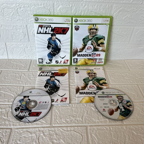 XBox 360 Sports Bundle - PAL UFC Undisputed Fight Night Fifa NHL 2k7 Madden 09 - Picture 9 of 10