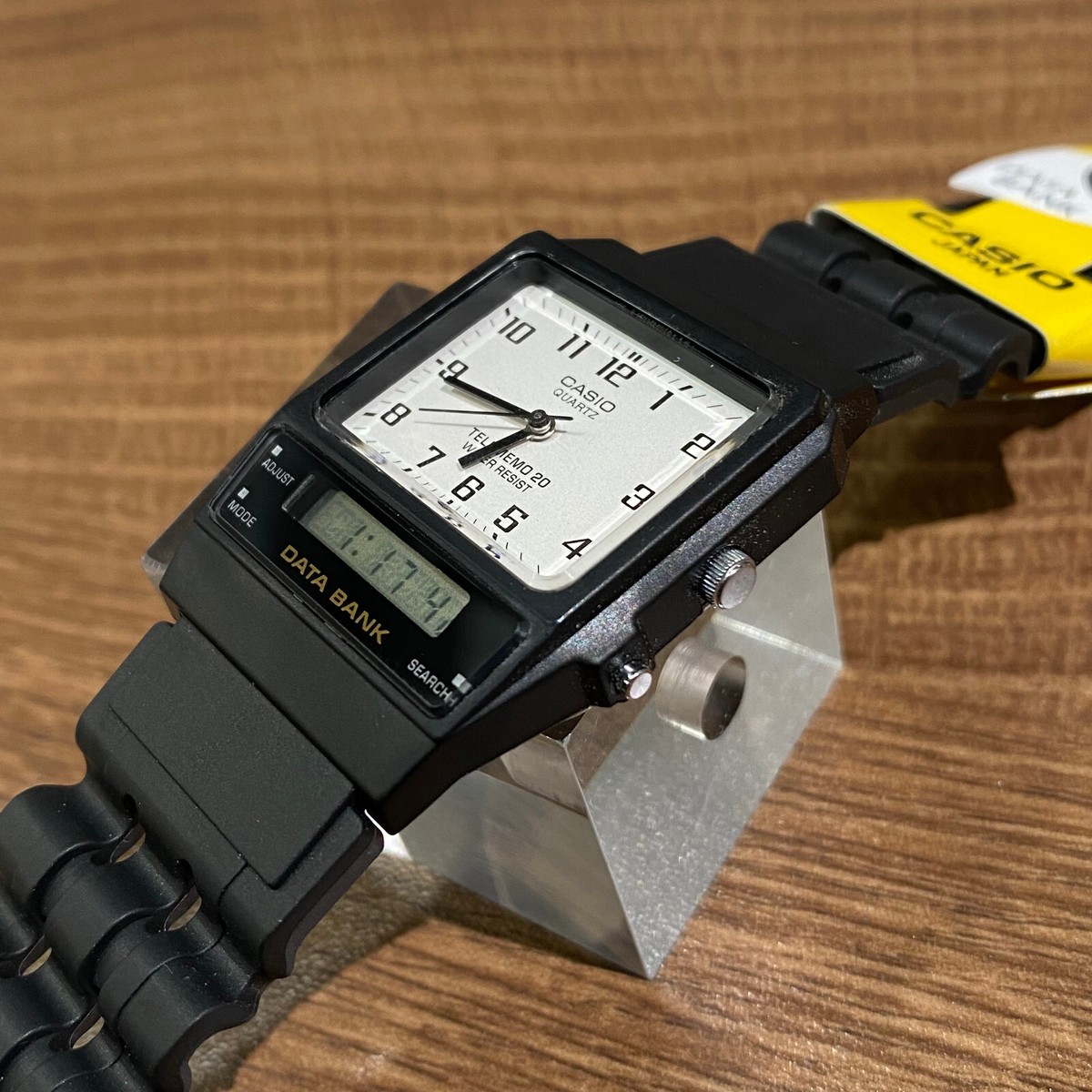 Casio AB-20W-7B Databank 20 Rare Vintage Digital Watch NOS NIB | eBay