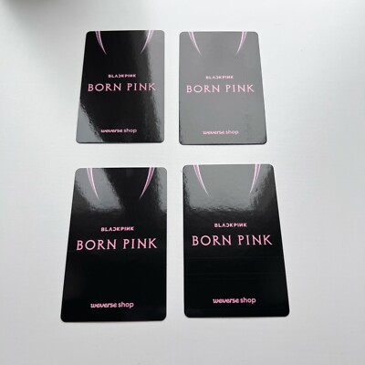 BLACKPINK Born Pink album Weverse pre-order benefit, official
