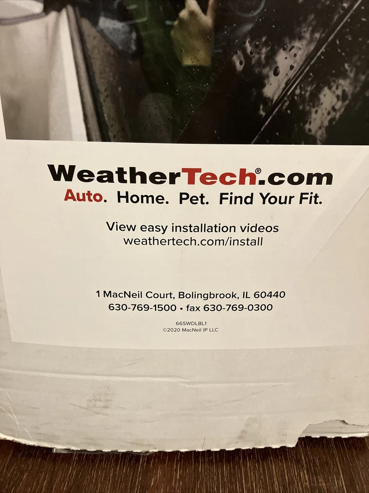 Deflectores de ventana lateral 82339 Colorado Canyon doble cabina Isuzu tecnología de clima oscuro Foto 2 de 4