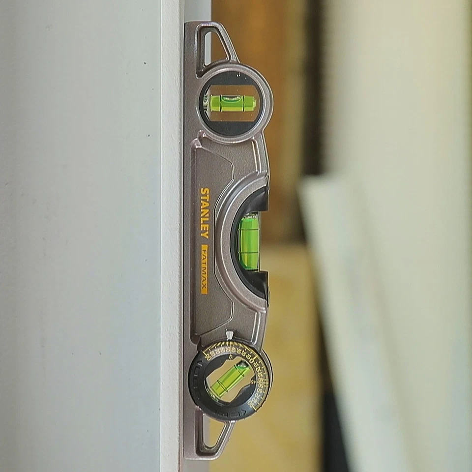 STANLEY Pro Torpedo-Wasserwaage Klein - Wasserwaage magnetisch aus Aluminium ... - Image 2 of 4