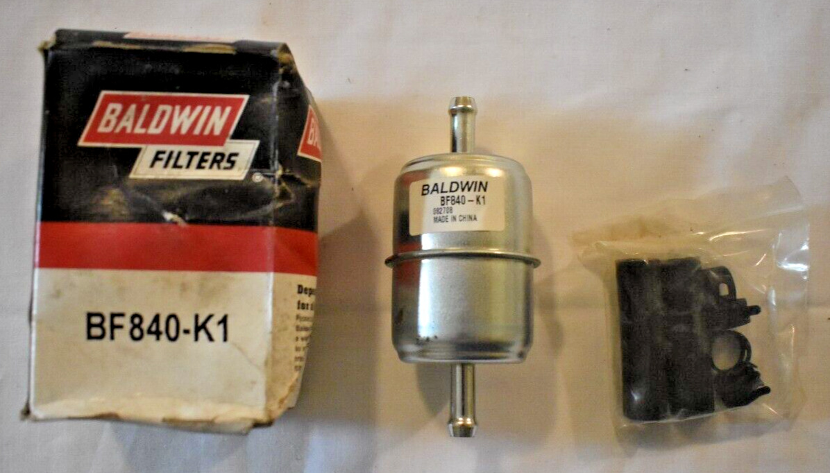 Baldwin BF840-K1 In-Line Fuel Filter Kit
