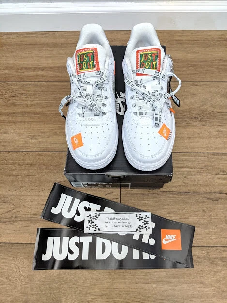 Authentic Rare Nike Air Force 1 ‘07 PRM JDI Trainers ‘Just Do It’ Pack