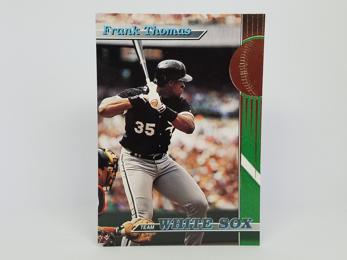 1993 Topps Stadium Club #1 Frank Thomas, Chicago White Sox - Base