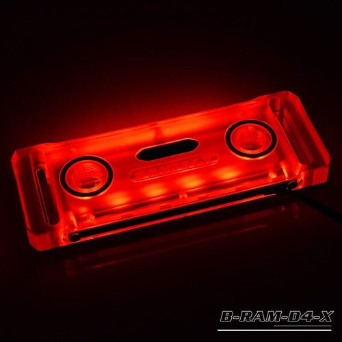 Bykski RAM Water Cooling Block for Dual Channel 2pcs RAM or 4 Channel 4pcs - 第 7/16 張圖片