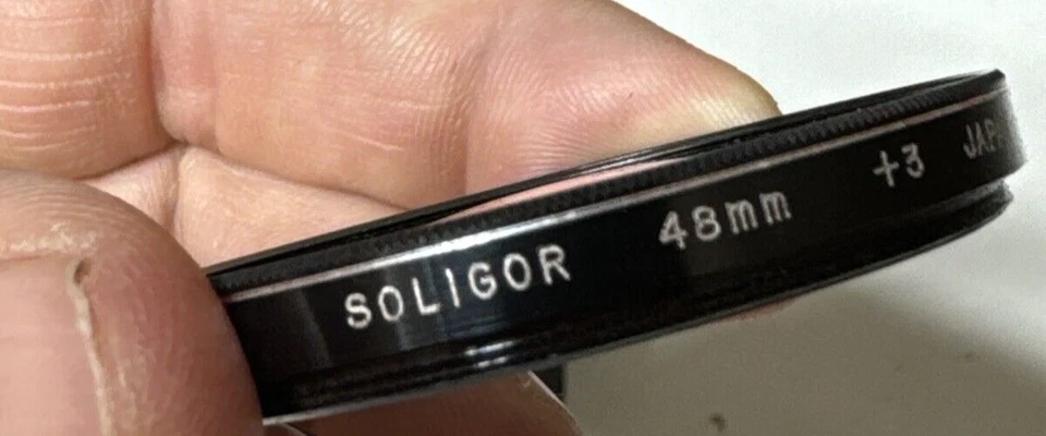 VTG SOLIGOR 48mm Close-Up 3 Filter Set +1 +2 +3 with Original Case Made In JAPAN - Image 3 of 4