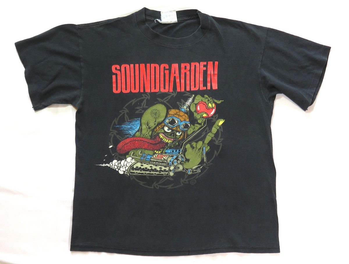 90年代SOUNDGARDEN BADMOTORFINGER Tシャツ Vintage Soundgarden T Shirt Badmotorfinger Band Tee Concert