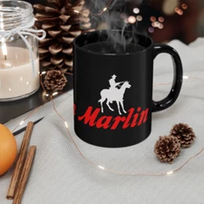 Marlin Gunmaker Guns Firearms Rifles 11oz 15oz Tea Coffee Black Mug