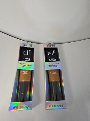 E.L.F Camo CC Cream  Color Correcting Full-Coverage Natural Finish D 530 W (2pk)