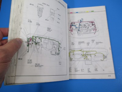 1992 Mazda MPV Wiring Diagram Manual Ground Point Schematics Parts