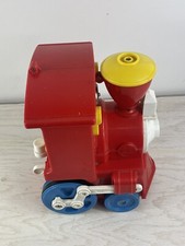 TOMY 1979 Chugga Chugga Toot Toot Ding Ding Choo Choo Train Untested Incomplete