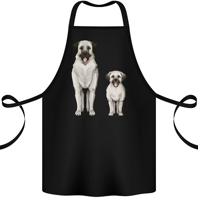 Anatolischer Schäferhund und Welpe Baumwollschürze 100% Bio