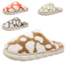 Fuzzy Slippers Womens Comfy Memory Foam House Slipper Warm Plush Bedroom Shoes