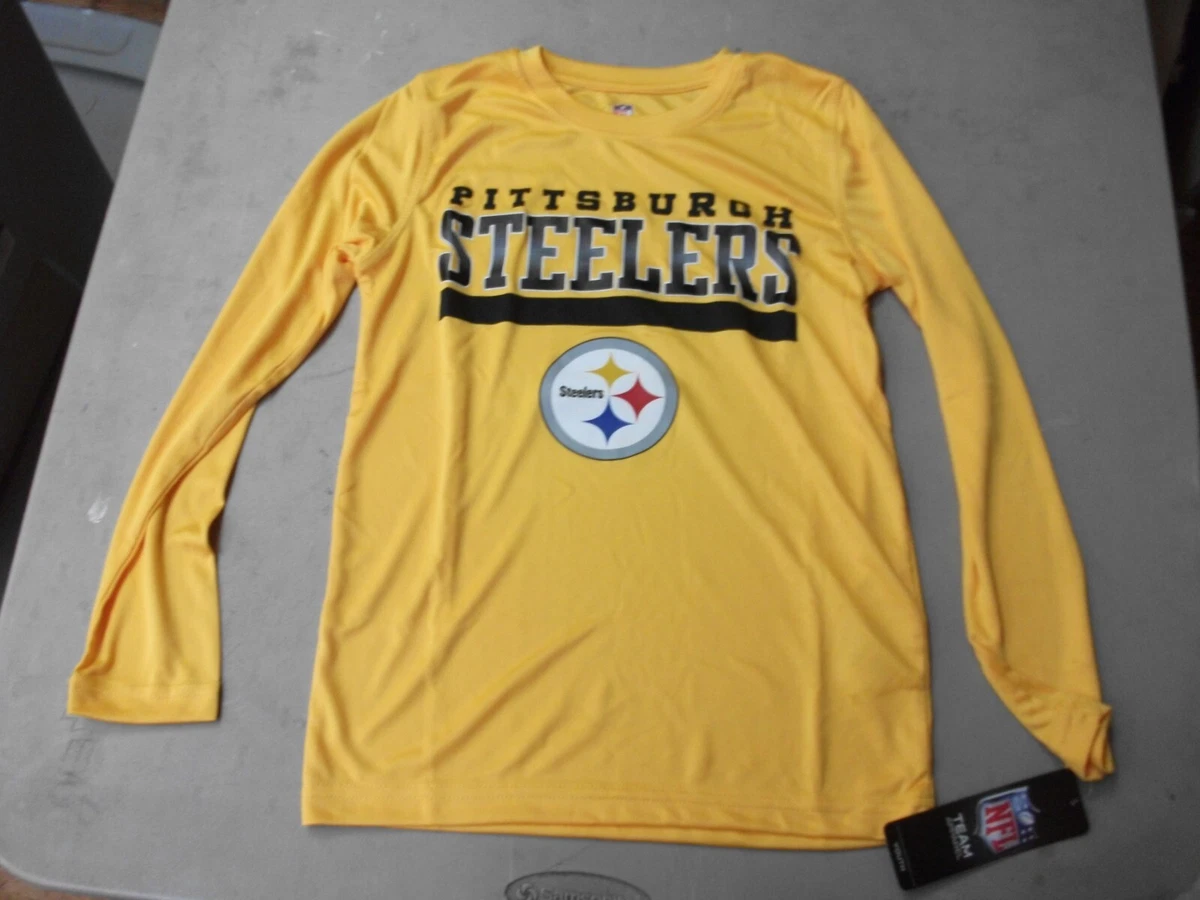 Steelers long sleeve dri hot sale fit