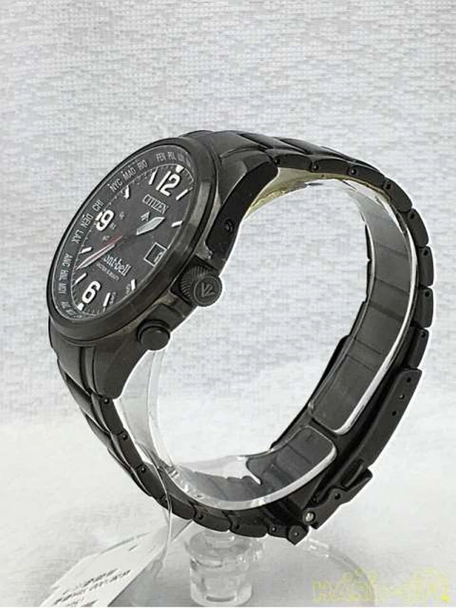 Citizen Promaster H145 R011201 mont bell Date Box Titanium Solar Mens Watch Auth