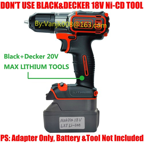 Makita 18V Li-Ion Battery Convert To 