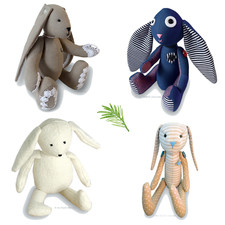 Bunny Soft Toy Sewing Patterns Rabbit, Hare, EASY Tutorials by My Fabric Heaven