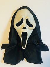 Vintage Scream Ghost Face Mask Easter Unlimited Fun World 9206 Glow In Dark