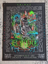 Riot Fest 2023 Official Poster Foo Fighters Queen Of The Stone Age Cure...