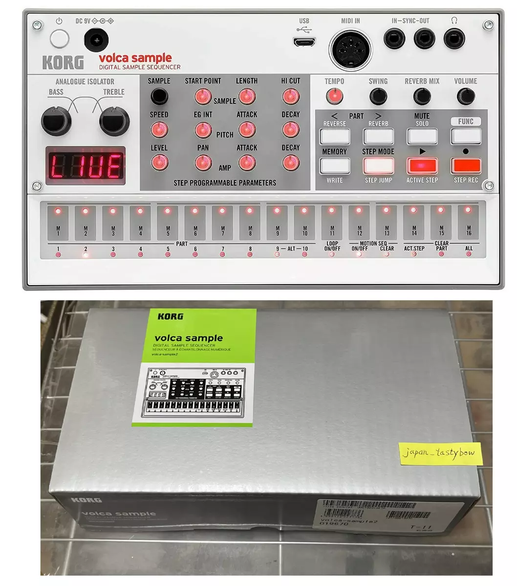 Korg Volca Sample 2 Digital Sample Sequencer