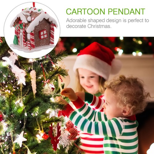  Ornement Sapin De Noel Idées D'échange Cadeaux Pendentif Noël À Suspendre - Zdjęcie 7 z 12