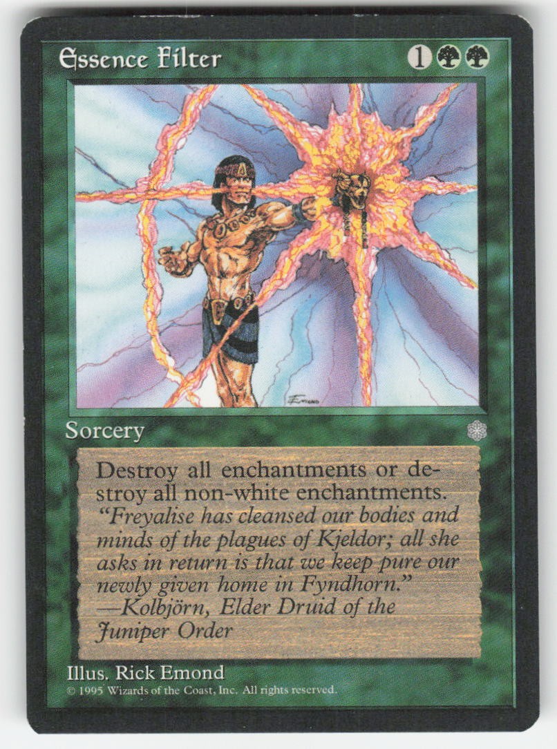 1995 Essence Filter Ice Age MTG