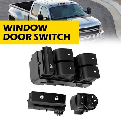 Front Master Window Switch Power Mirror Switch For Chevrolet Silverado 1500 EOA