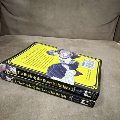 The Bride & the Exorcist Knight Seven Seas English Manga Lot Vol. 3 & 4