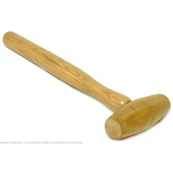 2 Rosewood & Wood Mallets Wooden Hammer Hobbyist Tools