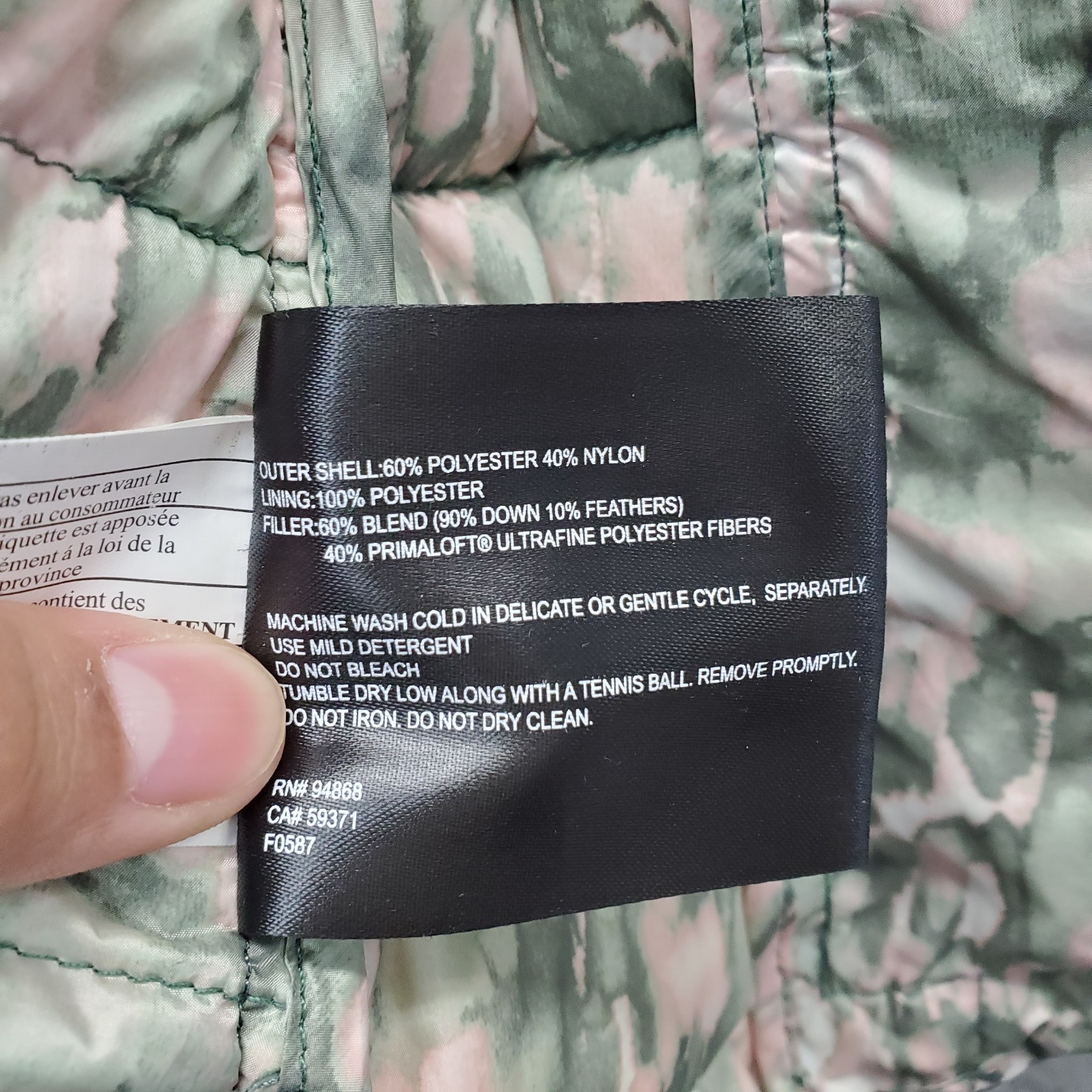 Bernardo Packable Down & PrimaLoft Jacket Womens … - image 8