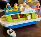 Vintage 1972 Little People Happy House Boat #985 Complete